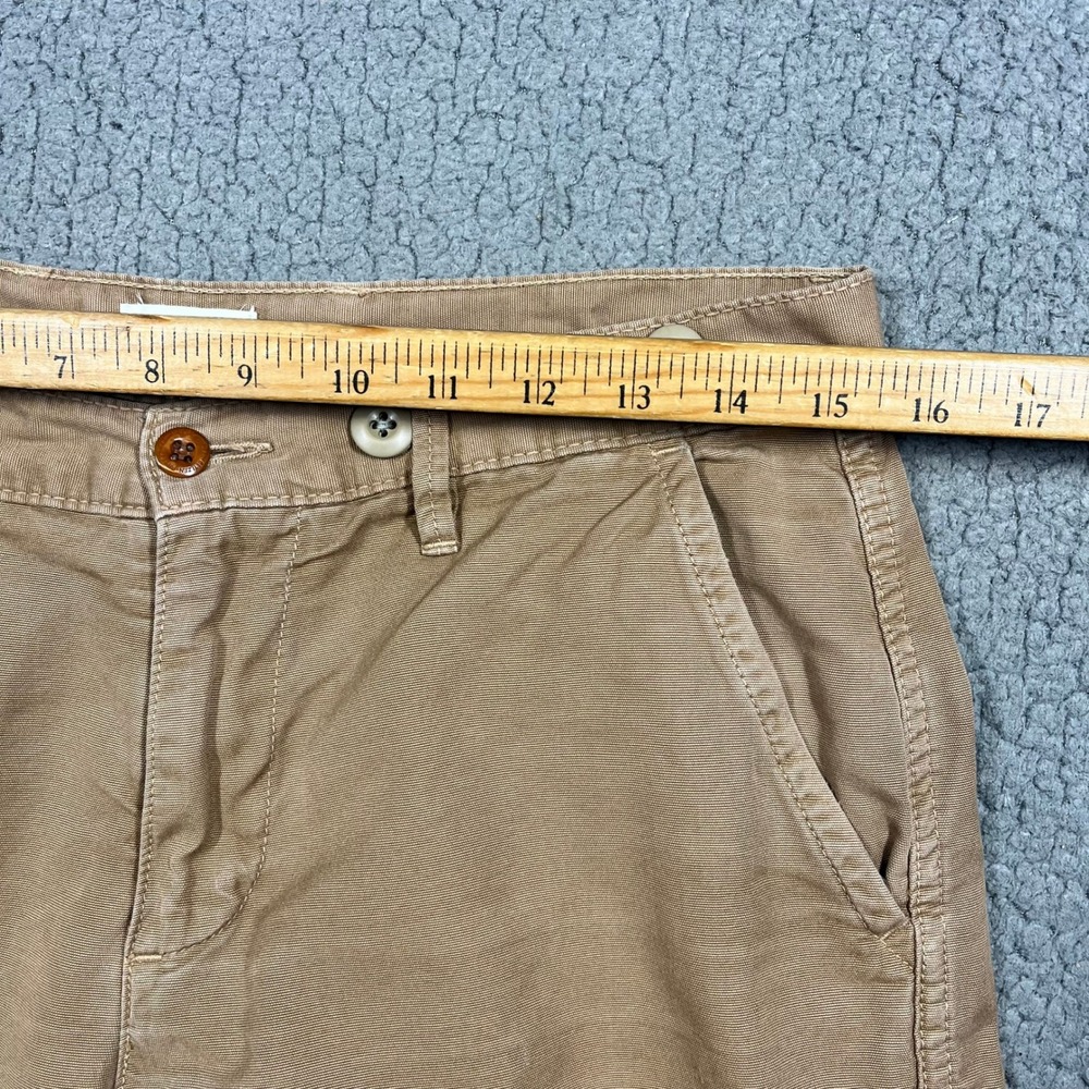 Apolis Global Citizen Pants Men 31 Straight Leg Cotton Canvas Tan Made in USA - Picture 10 of 14